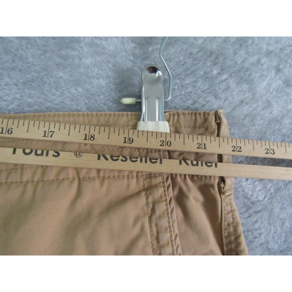 Tommy Hilfiger Cargo Shorts Tan Mens W42 Cotton Flat Front Pockets - Picture 7 of 9